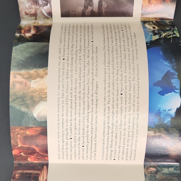 The Fellowship Of the Ring Soundtrack CD, 2001 New Line Productions, Inc. - Picture 12 of 16